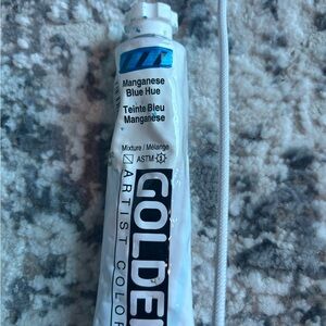 Golden Manganese Blue Hue Paint Tube